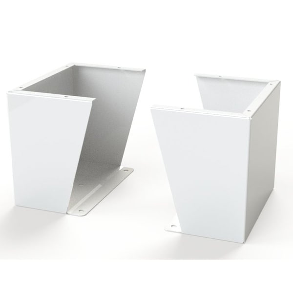 Floor Stand Kit, 12 in. H x 14 in. W x 9.12 in. L, Carbon Steel, 1 PR